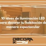 10 ideas de iluminación LED para decorar tu habitación de manera espectacular