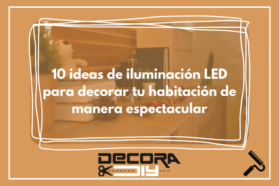10 ideas de iluminación LED para decorar tu habitación de manera espectacular