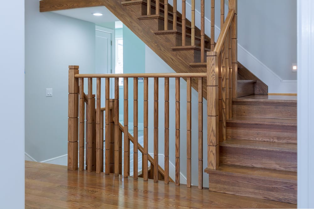 Escaleras de interior madera